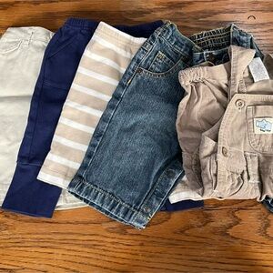 5 Piece Infant Bottoms Lot 0-3 Mo (B1L1)